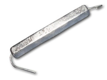 0.6 lb Tie On Crab/Lobster Pot Aluminum Anode 0.6 lb Tie On Crab/Lobster Pot Aluminum Anode