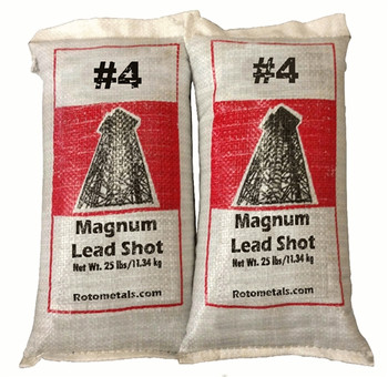Magnum Lead Shot #4 50 lbs - Freight Included Magnum Lead Shot #4 50 lbs - Freight Included