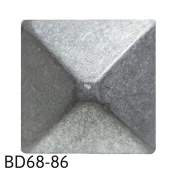 BD68 - Pewter Pyramid Nail/Clavos Head - Head Size: 3/4" Nail Length: 5/8" - 80/box BD68 - Pewter Pyramid Nail/Clavos Head - Head Size: 3/4" Nail Length: 5/8" - 80/box