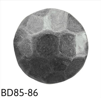 BD85 - Hammered Pewter Circular Nail/Clavos Head - Head Size: 7/16" Nail Length: 1/2" - 100/box BD85 - Hammered Pewter Circular Nail/Clavos Head - Head Size: 7/16" Nail Length: 1/2" - 100/box