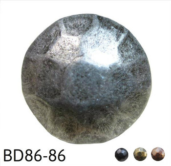 BD86 - Hammered Circular Nail/Clavos Head - Head Size: 5/8" Nail Length: 5/8" - 50 per box BD86 - Hammered Circular Nail/Clavos Head - Head Size: 5/8" Nail Length: 5/8" - 50 per box