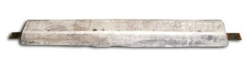 ZHS-96 Zinc Anode 2.5" x 5" x 36" ZHS-96 Zinc Anode 2.5" x 5" x 36"