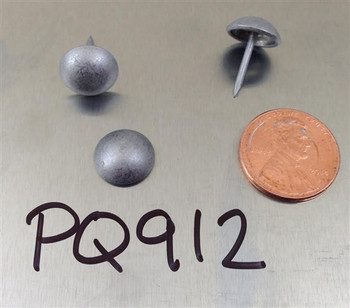 PQ912 - Antique Pewter High Dome Nail/Clavos Head - Head Size: 7/16" Nail Length: 1/2" - 250/box PQ912 - Antique Pewter High Dome Nail/Clavos Head - Head Size: 7/16" Nail Length: 1/2" - 250/box