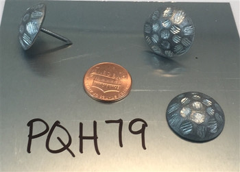PQH79 - Hammered Antique Pewter Nail/Clavos Head - Head Size: 13/16" Nail Length: 5/8" - 50 per box PQH79 - Hammered Antique Pewter Nail/Clavos Head - Head Size: 13/16" Nail Length: 5/8" - 50 per box