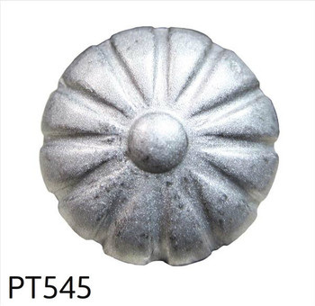 PT545 - Pewter Daisy Nail/Clavos Head - Head Size: 3/4" Nail Length: 5/8" - 50 per box PT545 - Pewter Daisy Nail/Clavos Head - Head Size: 3/4" Nail Length: 5/8" - 50 per box