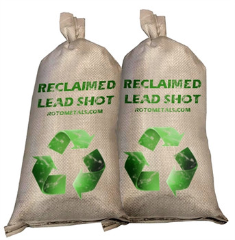 Reclaimed Lead Shot - (2-25) Bags 50 Pounds - Washed and Graphited Reclaimed Lead Shot - (2-25) Bags 50 Pounds - Washed and Graphited
