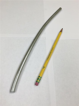 Zinc Extruded Rods - Price is per Foot 3/8" Diameter From Coil Zinc Extruded Rods - Price is per Foot 3/8" Diameter From Coil