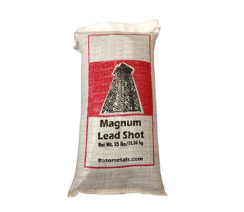 West Coast Magnum Lead Shot 25 lbs Bag West Coast Magnum Lead Shot 25 lbs Bag