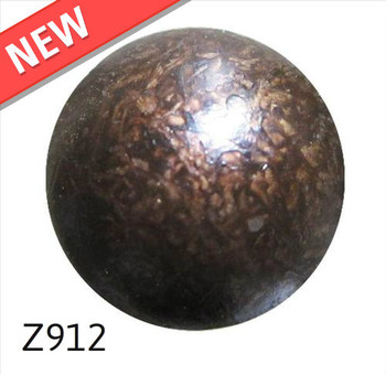 Z912 - Dark Brass High Dome Nail Head - Head Size:7/16" Nail Length:1/2" - 1000 per box Z912 - Dark Brass High Dome Nail Head - Head Size:7/16" Nail Length:1/2" - 1000 per box