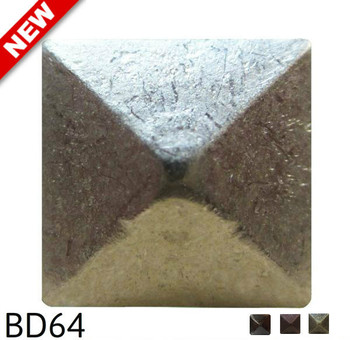BD64 - Pyramid Nail Head Size: 7/16" Nail Length: 1/2" - 200 per box BD64 - Pyramid Nail Head Size: 7/16" Nail Length: 1/2" - 200 per box