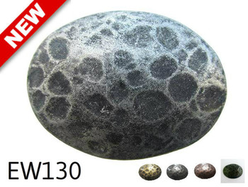 EW130 - Oval Nail/Clavos Head Carved Texture Detail - Head Size: 2" x 1.5" Nail Length: 3/4" - 8 to box EW130 - Oval Nail/Clavos Head Carved Texture Detail - Head Size: 2" x 1.5" Nail Length: 3/4" - 8 to box