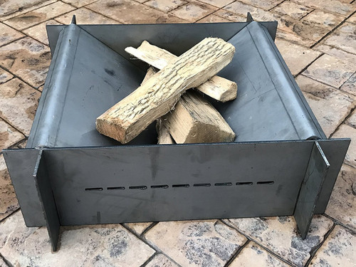 Firetrough Inferno 40"x40" Steel Fire Pit - Made in USA Firetrough Inferno 40"x40" Steel Fire Pit - Made in USA