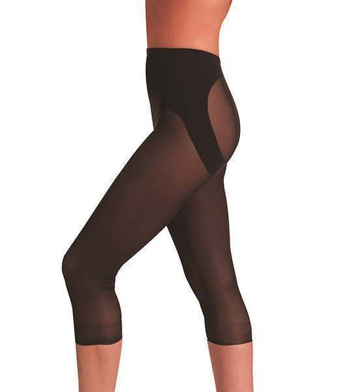 Naomi & Nicole Firm Control Sheer Rear Lifting Capri Pant 747 Naomi & Nicole Firm Control Sheer Rear Lifting Capri Pant 747