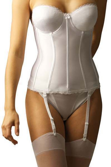 Bridal Shapewear Longline Convertible Bustier by Va Bien 513 Bridal Shapewear Longline Convertible Bustier by Va Bien 513