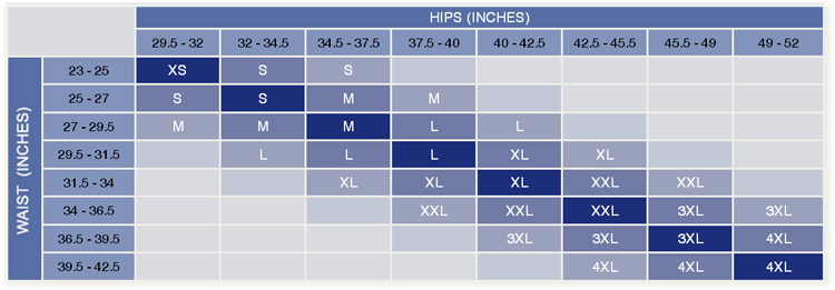 Leonisa Size Chart