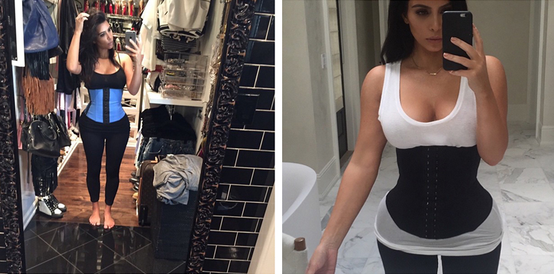 Ann chery waist discount trainer kim kardashian