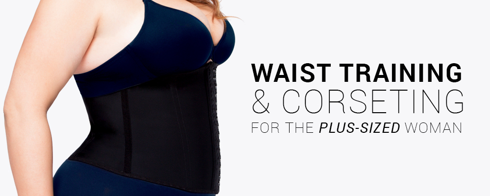 plus size waist training before and after