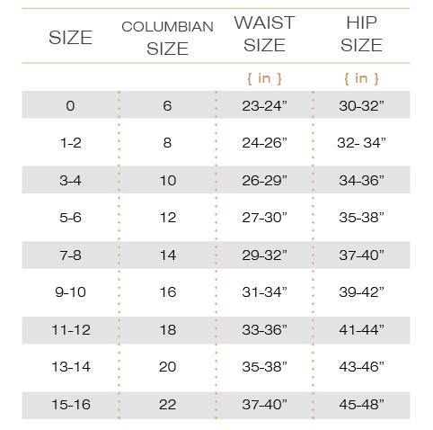 just my size jeans size chart