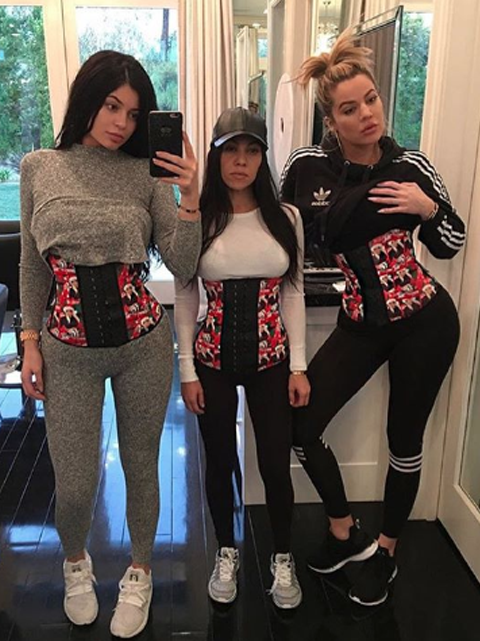 Kardashian Waist Trainer Corset How They Get Their Curves