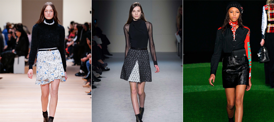 Short Skirts Fall 2015 Trend