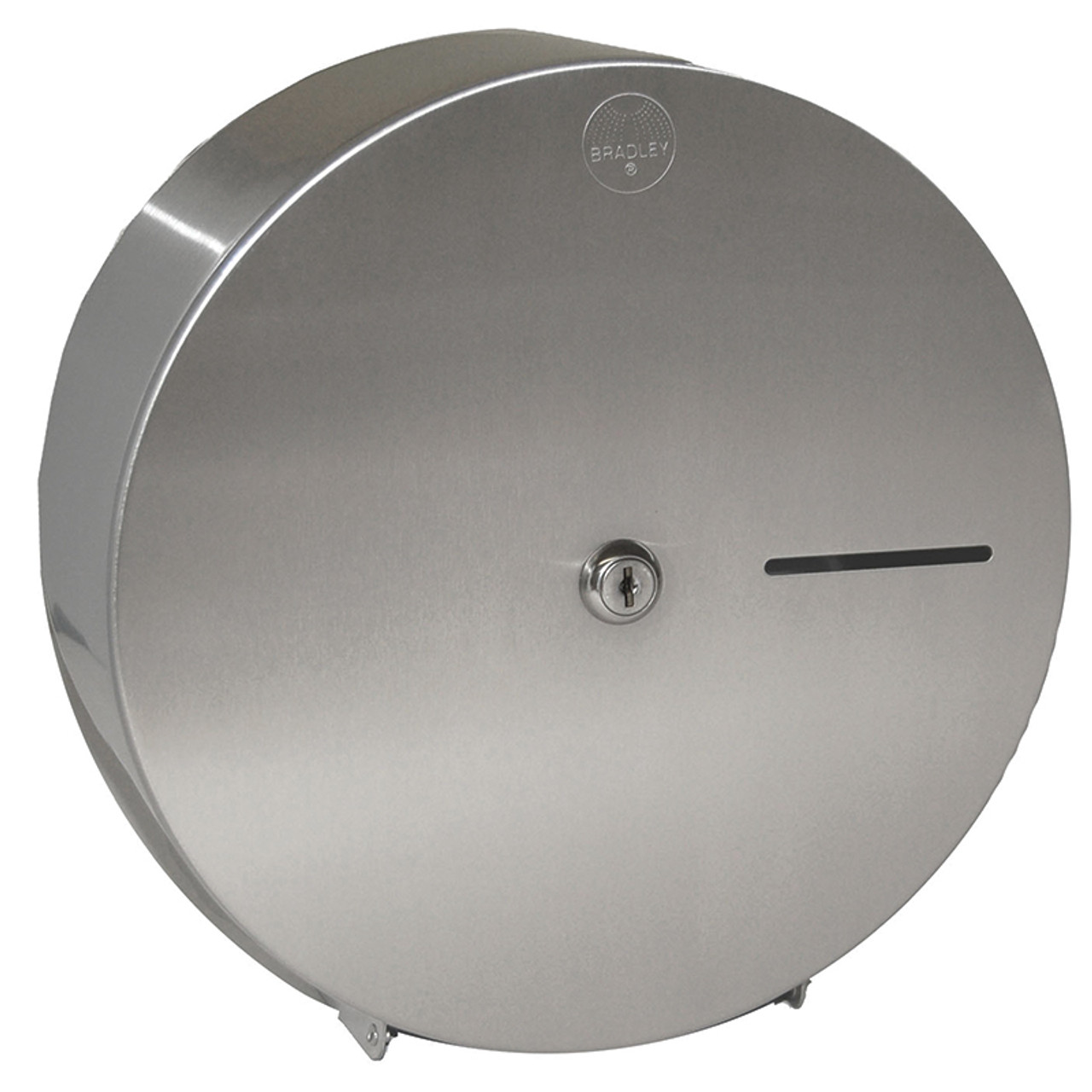 Bradley Single Jumbo Roll Toilet Tissue Dispenser Harbor City Supply