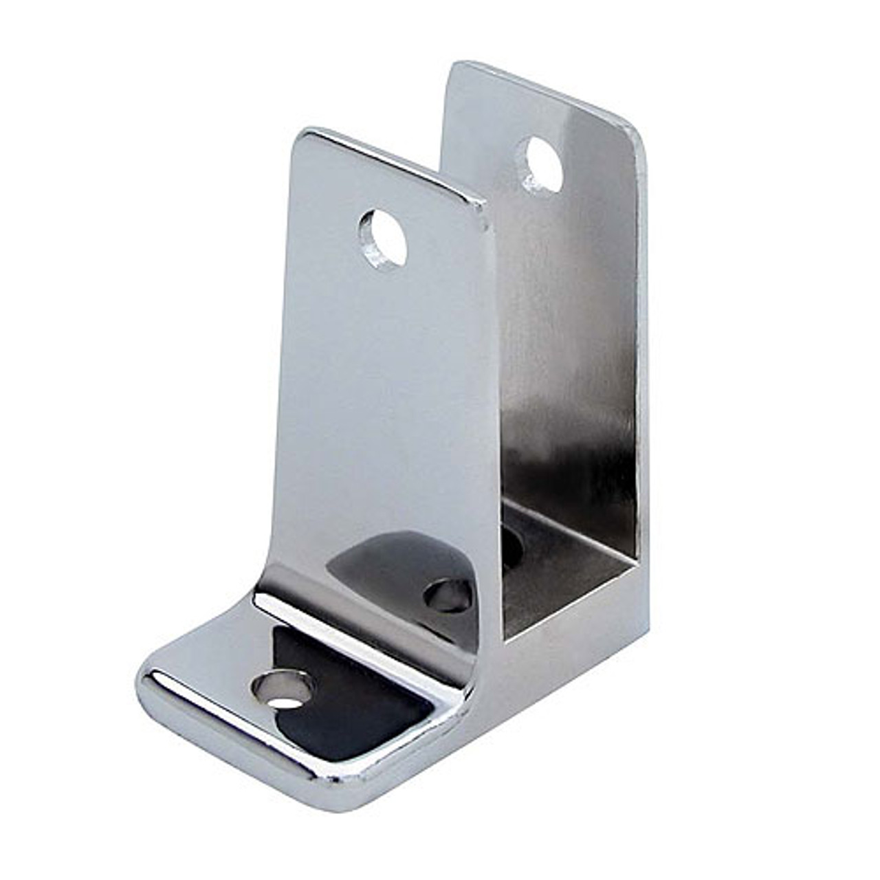 Global Partitions Chrome Zamac Bracket Set Harbor City Supply