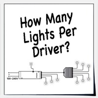 How Many LED Lights Per Driver