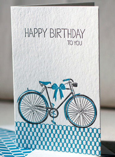 Birthday Bike with bow