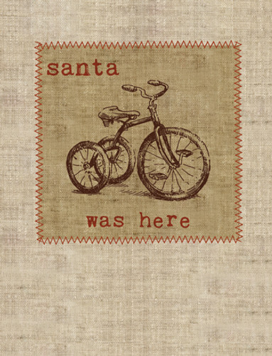 Holiday Santa was Here Boxed Cards