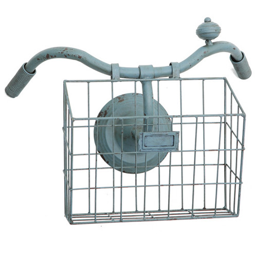 Bicycle Handlebar Wall Basket