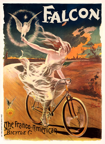 Falcon Vintage French Bicycle Poster by PAL