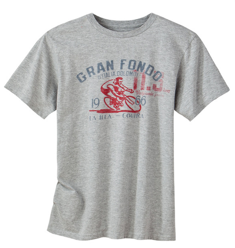 Gran Fondo men's 100% organic cotton t-shirt by Green Label