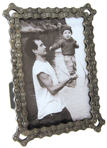 Recycled Bicycle Chain Picture Fame