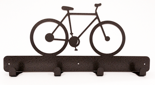 Hammered Bronze Coat Rack