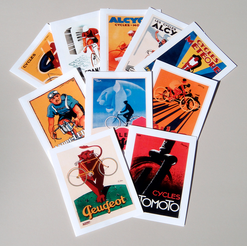 Art Deco Bicycle Note Cards