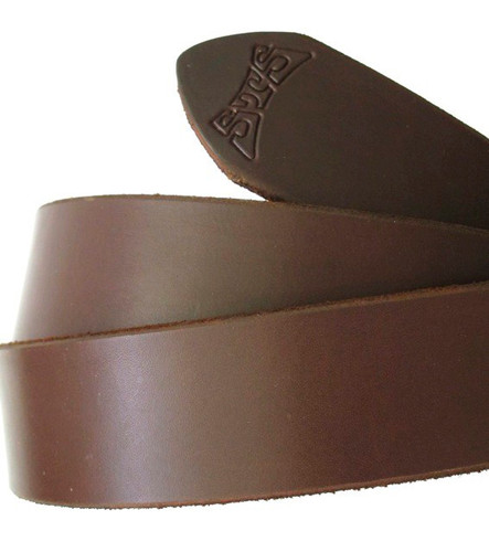 Brown Italian Leather Belt Strap