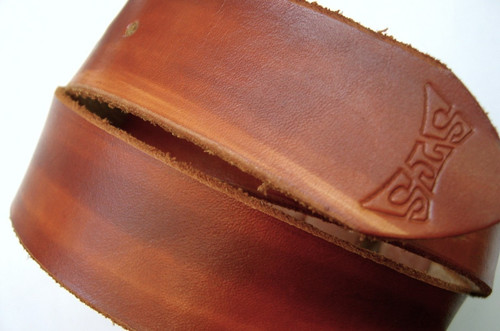 British Tan Leather Belt