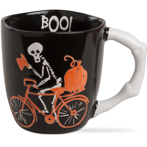 Skeleton Bicycle Mug