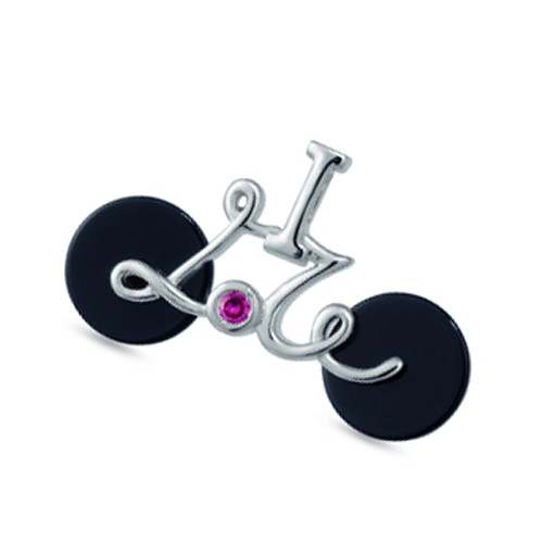 I Love Cycling Pendant