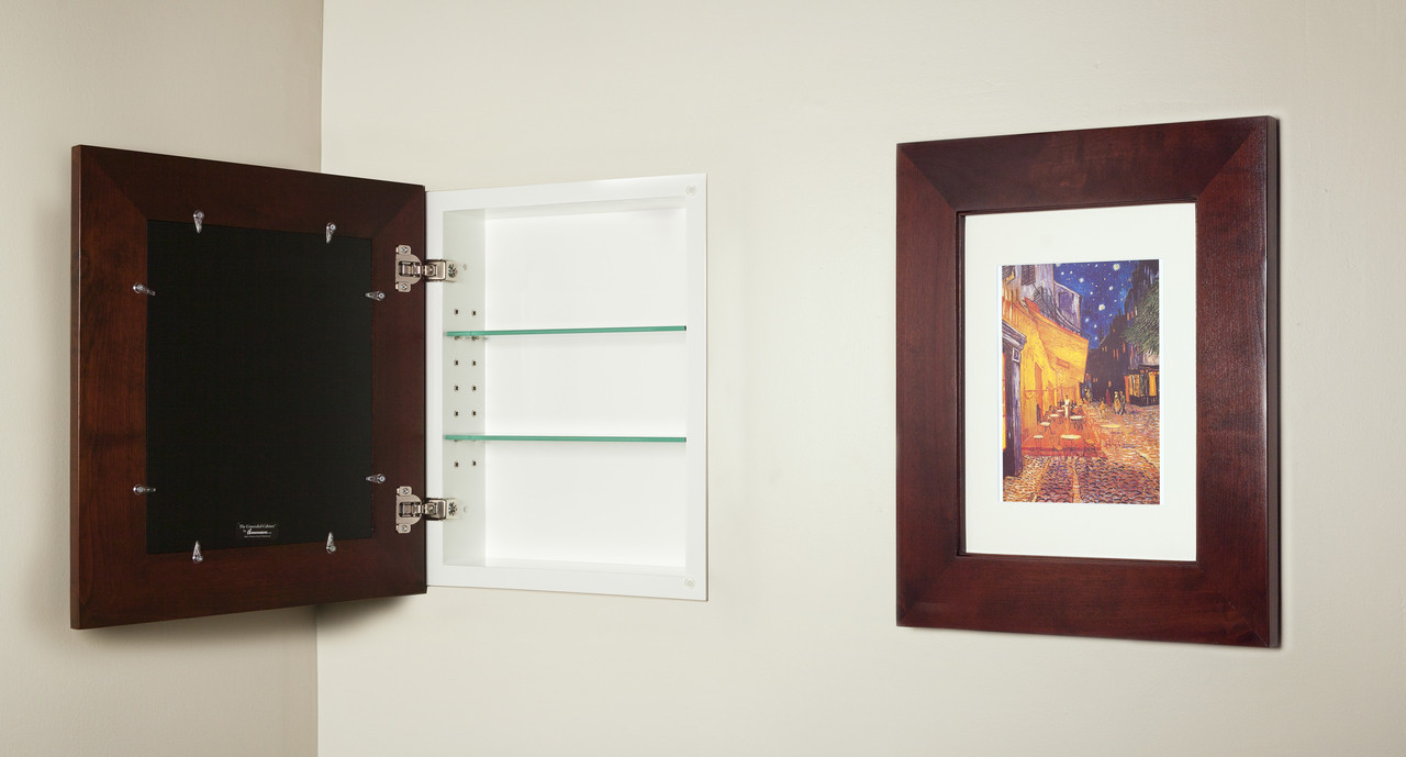 Regular Espresso Concealed Cabinet | Recessed In-Wall ...