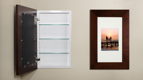 Extra Large Espresso Concealed Cabinet Extra Large Espresso Concealed Cabinet