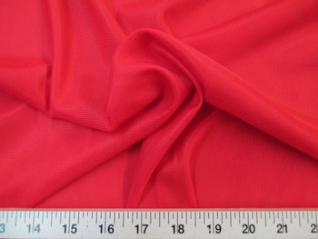 Discount Fabric 108" wide Aerial Silks Acrobatic Dance Stretch Tricot Red TR06 Discount Fabric 108" wide Aerial Silks Acrobatic Dance Stretch Tricot Red TR06