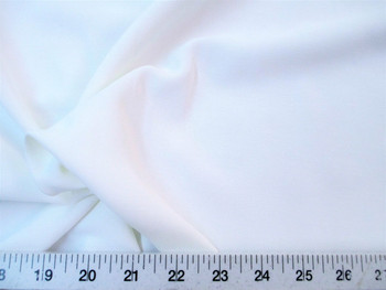 Discount Fabric BENGALINE Faille 60 inches wide Solid White Ben105 Discount Fabric BENGALINE Faille 60 inches wide Solid White Ben105