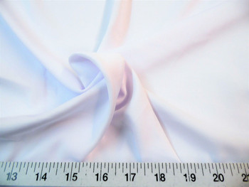 Discount Fabric Techno Scuba Polyester Spandex 4 way Stretch White TS10 Discount Fabric Techno Scuba Polyester Spandex 4 way Stretch White TS10