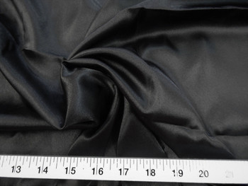 Discount Fabric Charmeuse Silky Bridal Satin Apparel Black CS03 Discount Fabric Charmeuse Silky Bridal Satin Apparel Black CS03