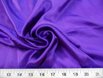 Discount Fabric Charmeuse Silky Bridal Satin Apparel Purple CS08 Discount Fabric Charmeuse Silky Bridal Satin Apparel Purple CS08