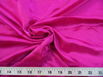 Discount Fabric Charmeuse Silky Bridal Satin Apparel Fuschia Pink CS12 Discount Fabric Charmeuse Silky Bridal Satin Apparel Fuschia Pink CS12