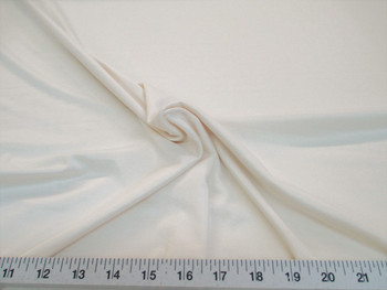 Discount Fabric Tubular Tricot 4 Way Stretch Ivory TB107 Discount Fabric Tubular Tricot 4 Way Stretch Ivory TB107