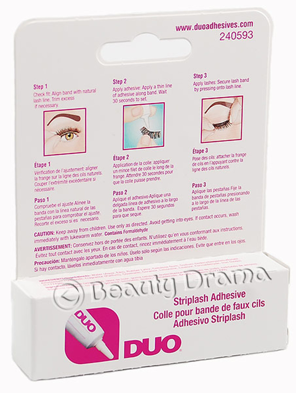 DUO Eyelash Adhesive Glue Dark Tone
