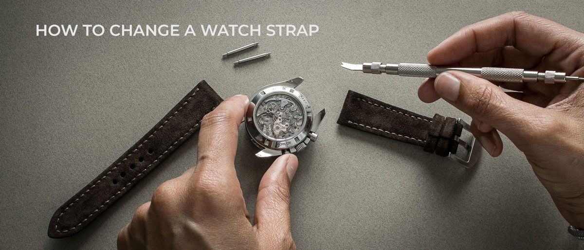 How to change a watch strap - Bas and Lokes